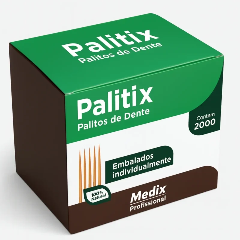 PALITIX PALITO DE DENTE DE BAMBU C/2000UN MEDIX