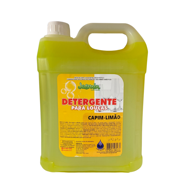 DETERGENTE PARA LOUÇAS CAPIM-LIMAO 5L JASMIN