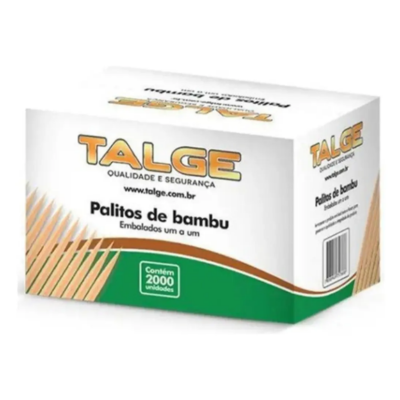 PALITO DE DENTE EMBALADO C/2.000UN TALGE