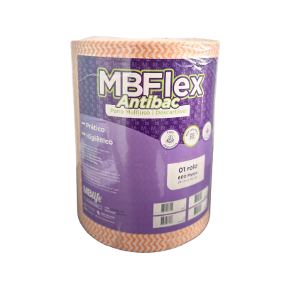 ROLO DE PANO LARANJA 35GR 28CMX240M C/600 PANOS DE 40CM MEDIX