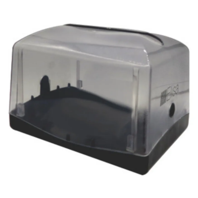 DISPENSER GUARDANAPEIRA JUMBO PRETO C/ TAMPA FUME TRILHA