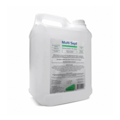 MULTI SEPT GEL ANTISSÉPTICO - ÁLCOOL GEL 70% GALÃO 5L TRILHA