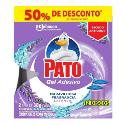 PATO GEL REFIL LAVANDA 50% 38GR